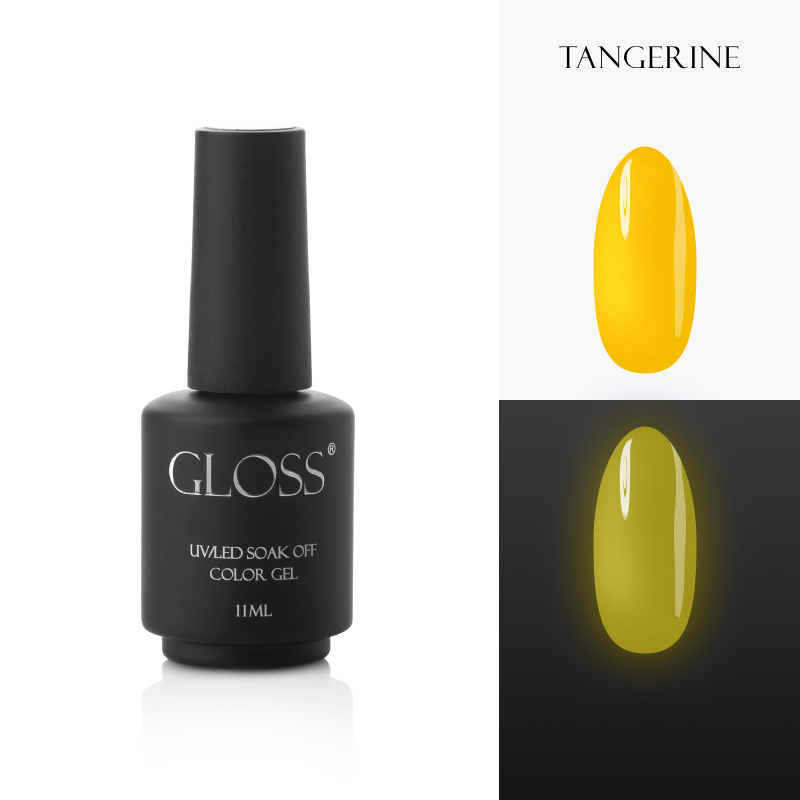 Luminescent gel polish Tangerine Elf, 11 ml